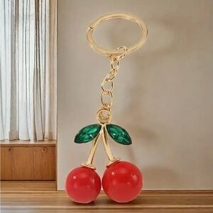 Cherries Keychain NWT